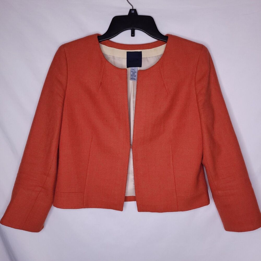 J. Crew Women's Orange Blazer